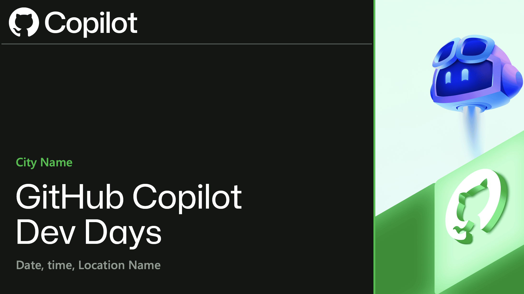 GitHub Copilot Dev Days